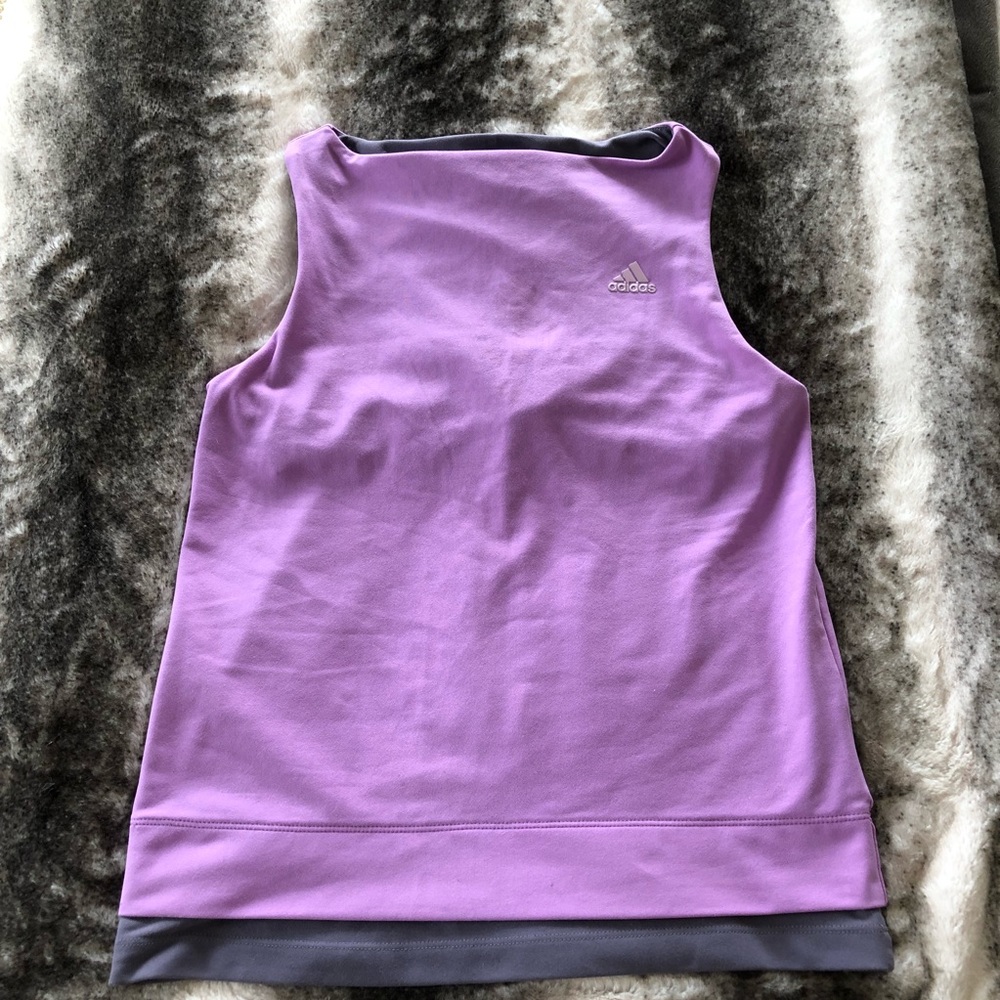 Adidas Clima 365 Purple/Gry Exercise Top M